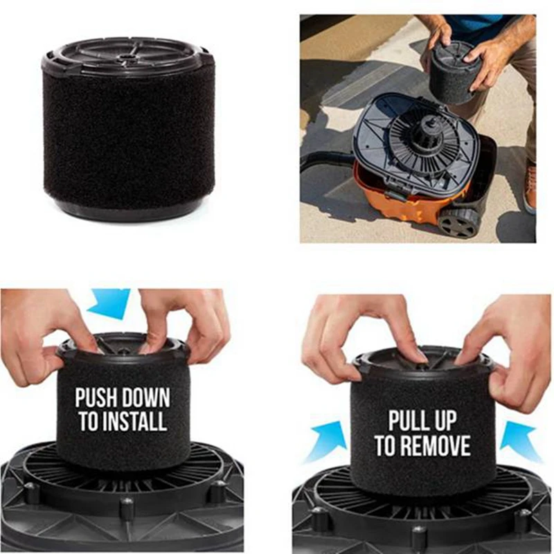 Сменный картридж VF3700 только для влажного применения сменный влажный фильтр RIDGID