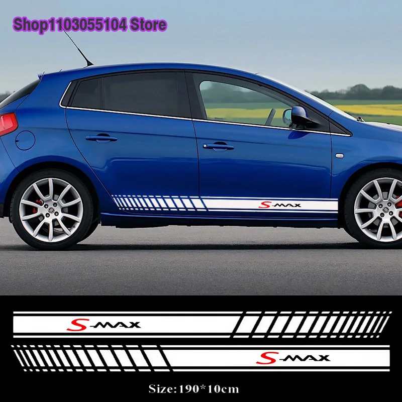 

1 пара наклеек к кузову автомобиля для Ford Smax s-max, автомобильные аксессуары