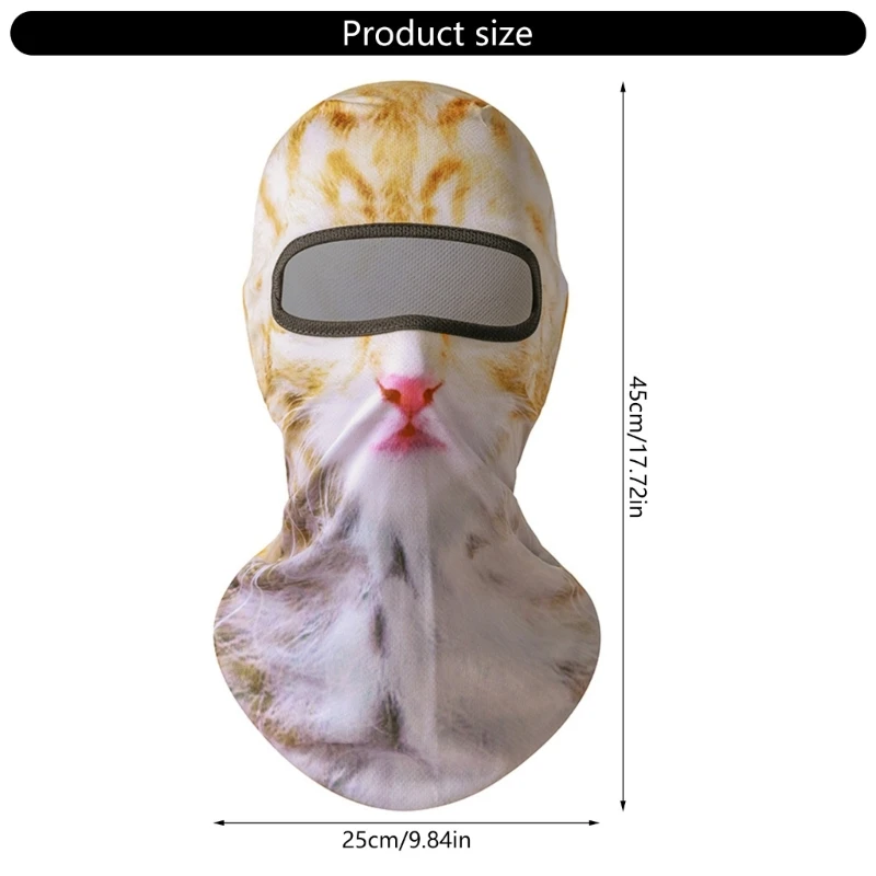 A9LD полиэстеровый шарф-труба бандана маска для лица головной убор велосипедная