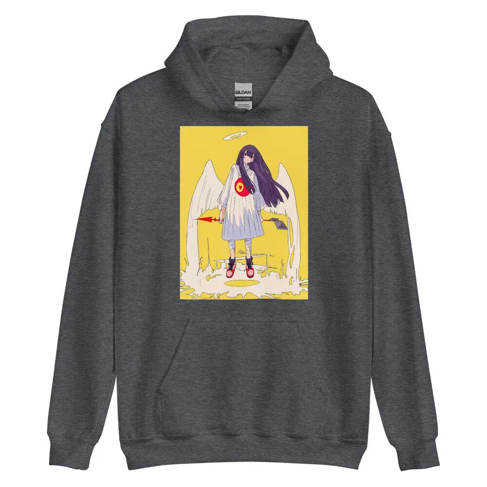 Angel Kawaii Otaku Japan Kanji Ramen Аниме Manga Подарочная толстовка с капюшоном