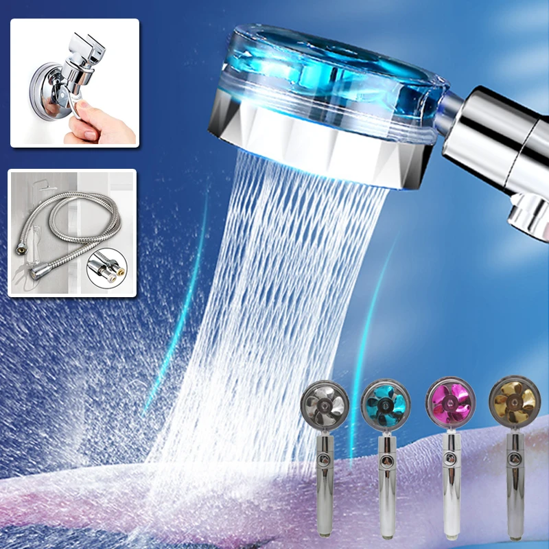 

Turbocharged Shower Head Filter Rainfall Shower Head Water Saving High Pressure Shower Head Bathroom High Pressure Shower Head