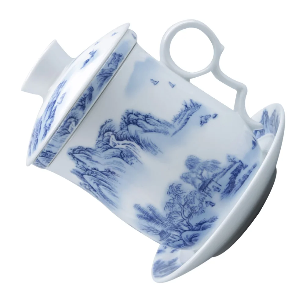 

1 Set Tea Mug Ceramic Tea Cup Coffee Cup Celadon Water Drinking Cup Teaware