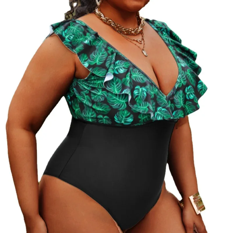 2022 New One Piece Swimsuit Women Plus Size Swimwear Swimming Suit for Women Bathing Suit Sexy Monokini Designer Bikini