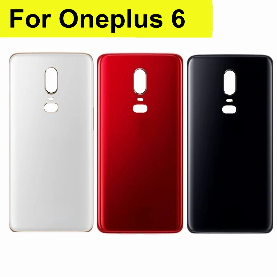 

Задняя крышка батарейного отсека 6,28 дюйма для Oneplus 6, задняя крышка корпуса для Oneplus 6