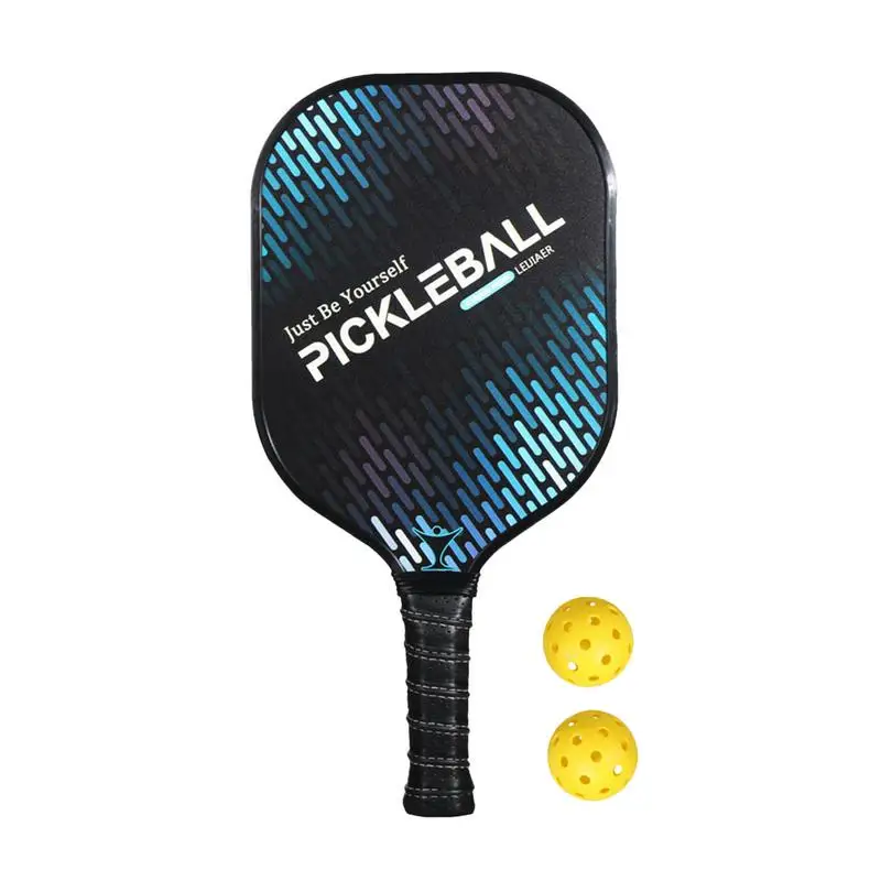 

Pickleball Paddles Carbon Fiber Lightweight Pickle Paddle Equipment Sweat-Absorbing Ergonomic Grip Pickleball Playing Beginners