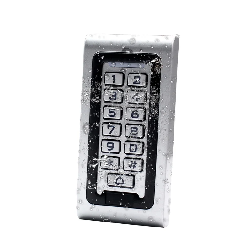 

Waterproof Tuya Smart Wifi Rfid Access Control Card Reader Metal Access Control Keypad