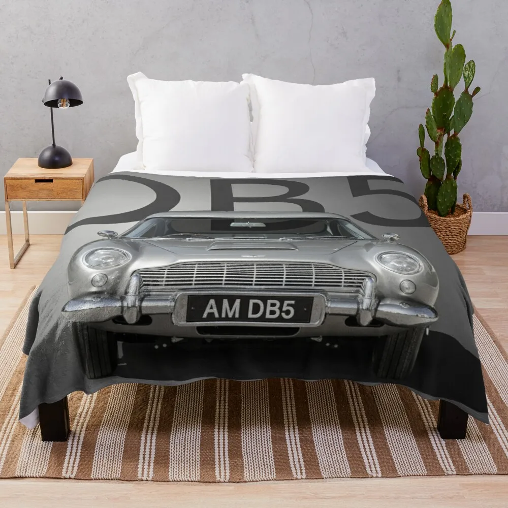 

Aston Martin DB5 Throw Blanket Thin Blankets Luxury Throw Blanket