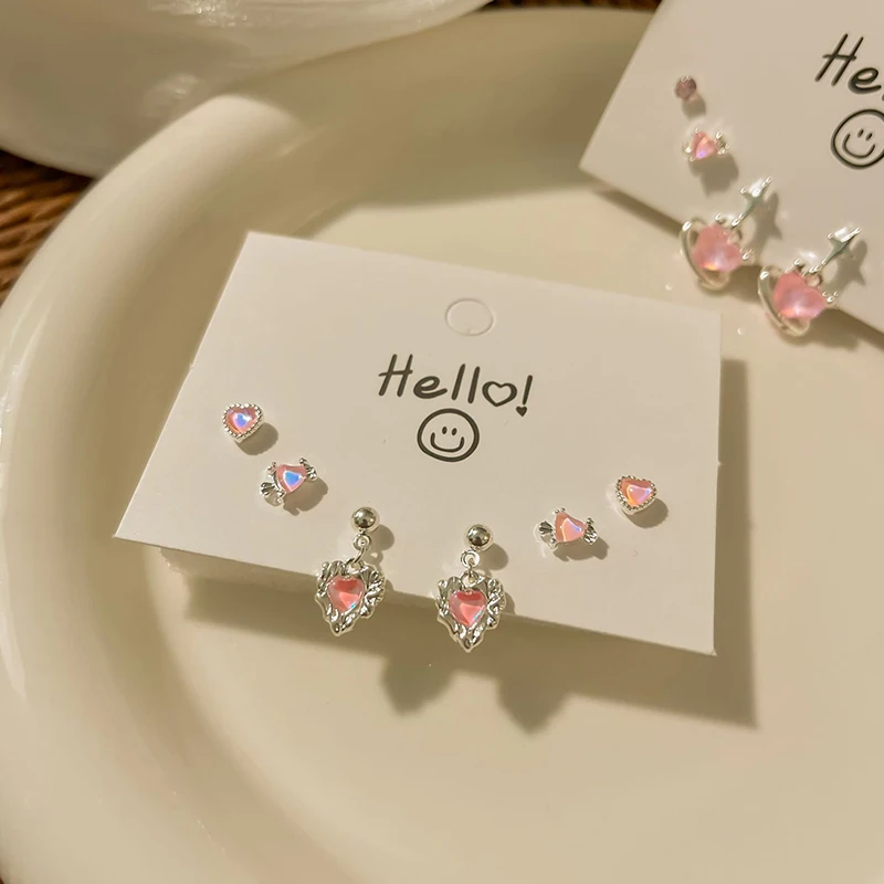 6 шт./комплект женские серьги-гвоздики