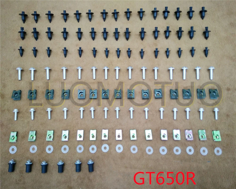 

Fairing Bodywork Kit Bolts Screws For Fit For HYOSUNG GT650R 2006-2009