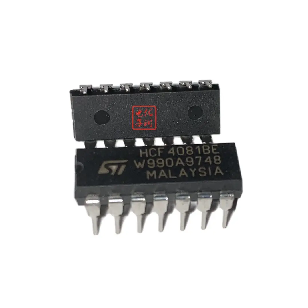 

10PCS/ HCF4081BEY CD4081BE HEF4081BP brand new imported logic gate and inverter in-line