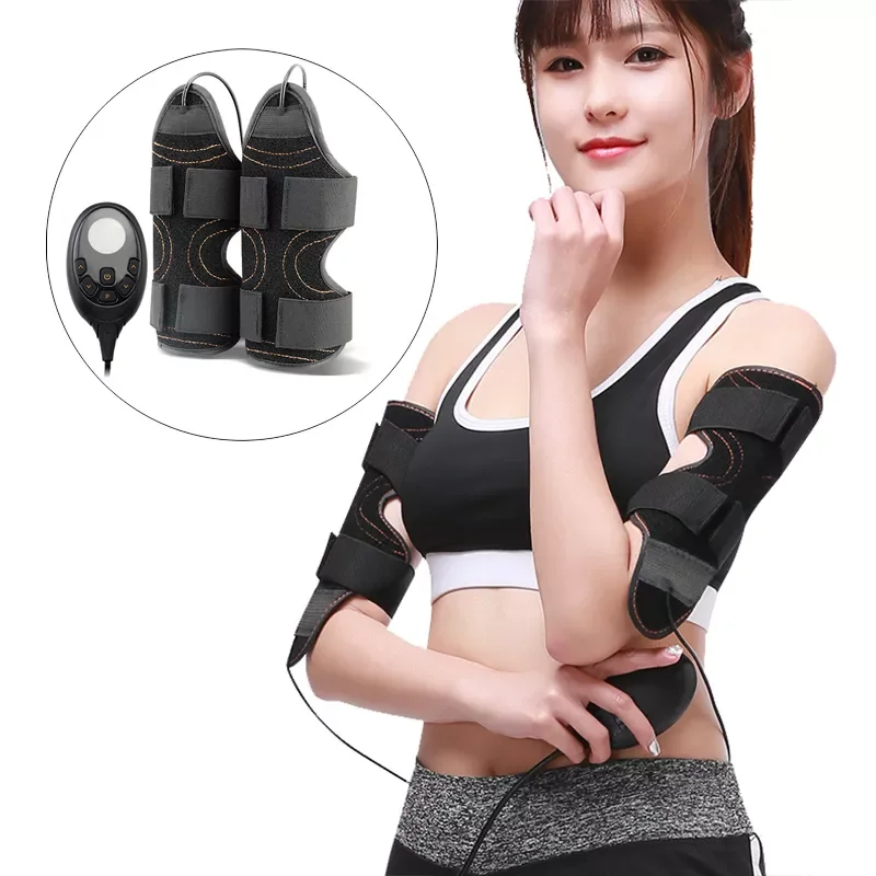 

NEW2023 EMS Muscle Stimulation Biceps Massager Fat Burning Arm Calf Fitness Equipment Slimming Belt Anti-cellulite Bodybuilding
