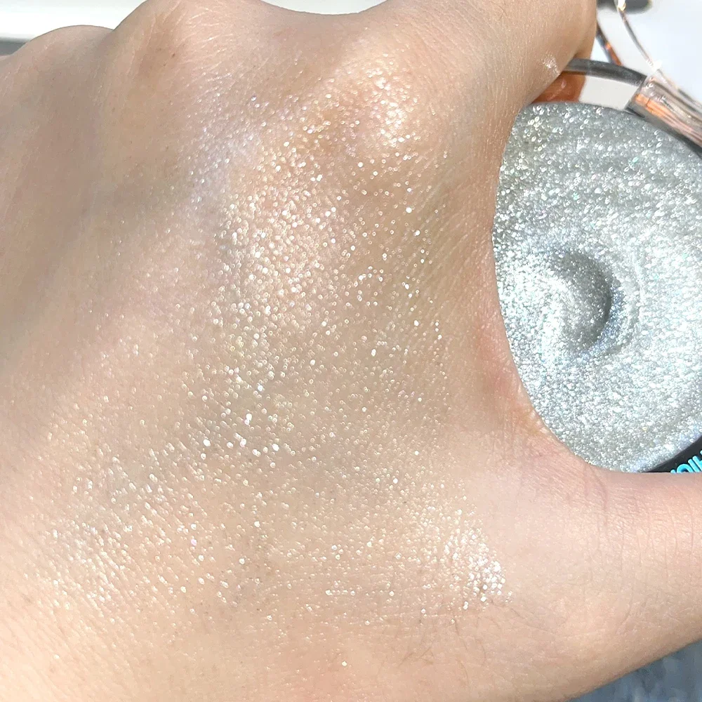 Монохромные водостойкие стойкие Сияющие бриллиантовые тени для лица с высоким