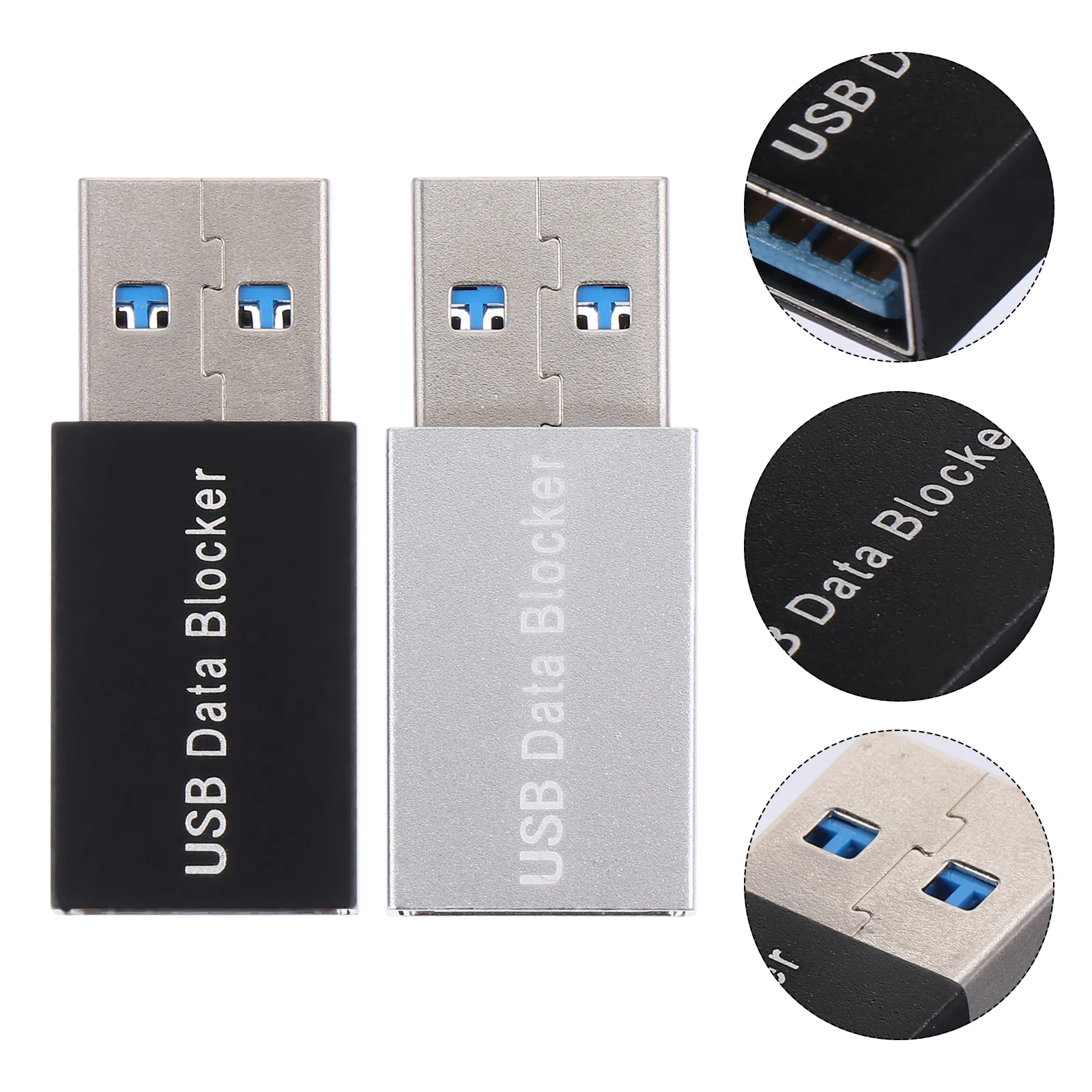 

2PCS USB Connector Usb Blocker Secure USB Data Blocker Data Blocker for Cell USB Connector Data Blocker