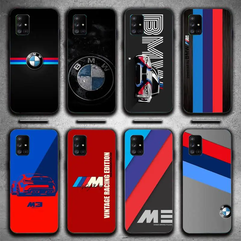 

Luxury M-Power BMW Car Phone Case For Samsung Galaxy J200 J2 Prime J2 Pro J6 2018 J250 J4 Plus J415 J5 Prime J7