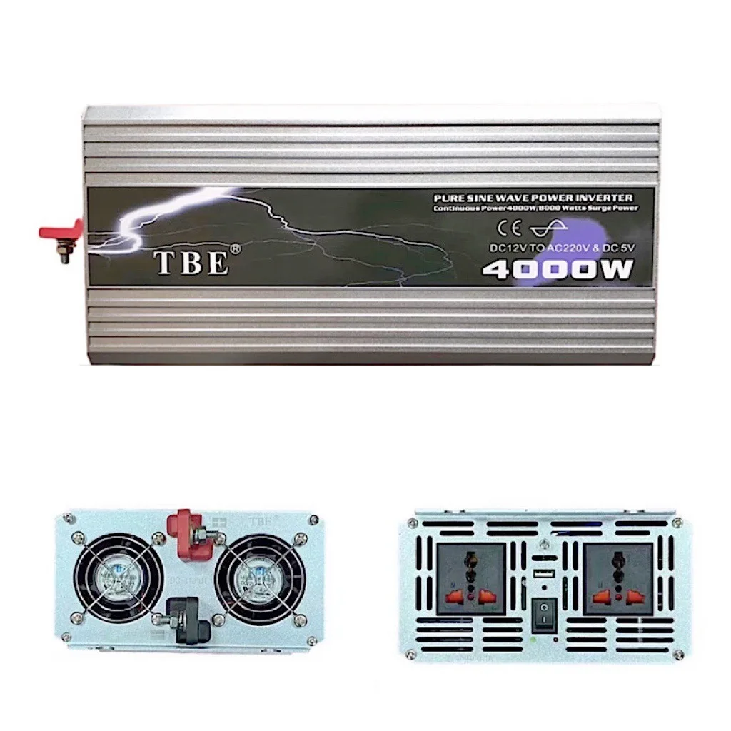 

Tbe Genuine Pure Sine Wave 4000W Export Inverter Vehicle Mounted Inverter Solar Inverter Factory Price Direct Sales