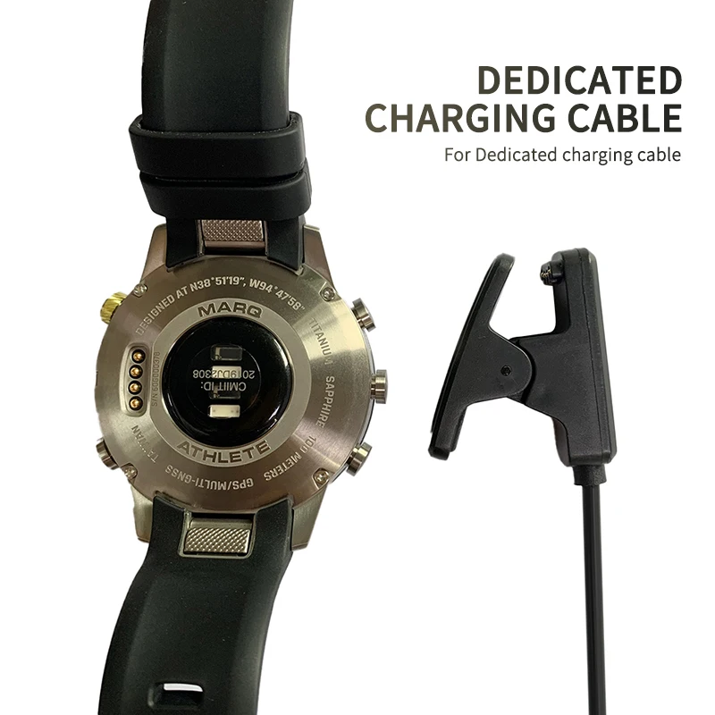 

Charging Cable Durable Usb Fast Charging Anti-interference For Garmin Marq Series Watch Charging Tpc Portable Watch Accessories