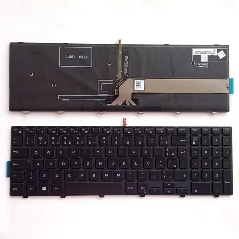 Новая клавиатура для ноутбука DELL Inspiron 15 5547 5541 7748 P51F P39F P57F 3548 3000 3576 3559 3565 3567 3568 3593 5576 5577 5551