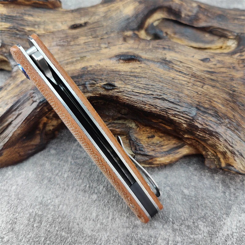 Складной нож для повседневного использования с рукояткой и шарикоподшипником -