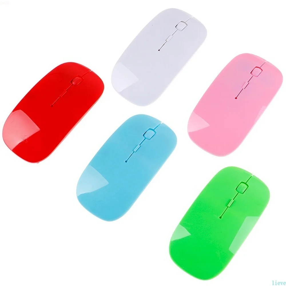 

2.4G Receiver Ultra-thin Ergonomic Mouse Wireless Pc Accessories For MAC Sanxing Xiaomi Computer Office Home Mouse Free Shipping