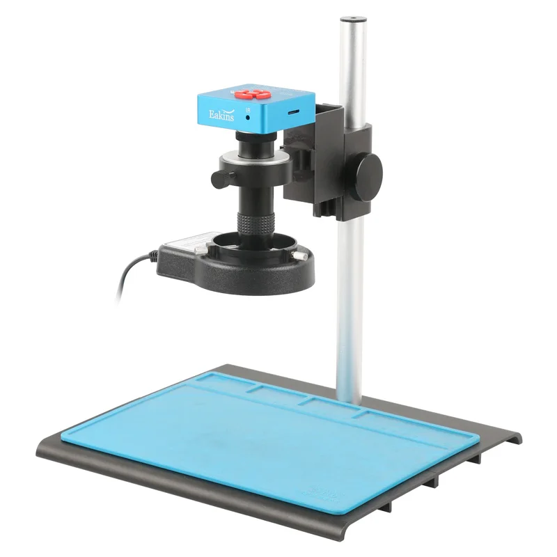 

4K 2K 55MP HDMI USB Industry Soldering Video Microscope Camera Optional Zoom C Mount Lens For PCB Repair Lab Image Acquisition