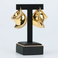stud earrings for women geometric metal jewelry dangle drop earrings 2022 trend femme fashion african nigeria jewelry