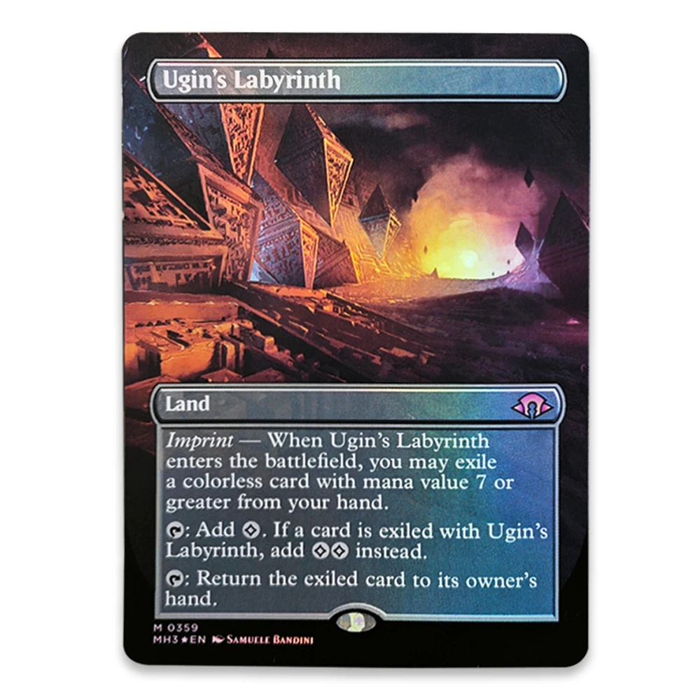 Коллекционные карты TCG: Редкие магические фольгированные карты — Лабиринт УгинаМеч богатства и властиВсеобъемлющий Исконный Источник — Игрушки, подарки для мальчиков (art.: 3920dbeeda449) - 3920dbeeda449