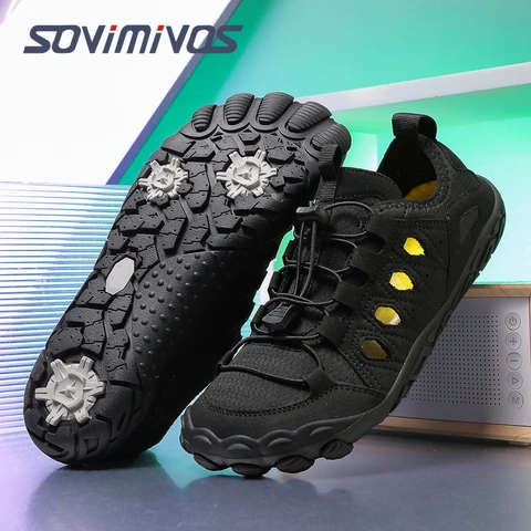 Мужская обувь для воды босиком, быстросохнущая |   Легкие кроссовки-амфибия с широкой подошвой и нулевым падением, обувь для женщин и мужчин