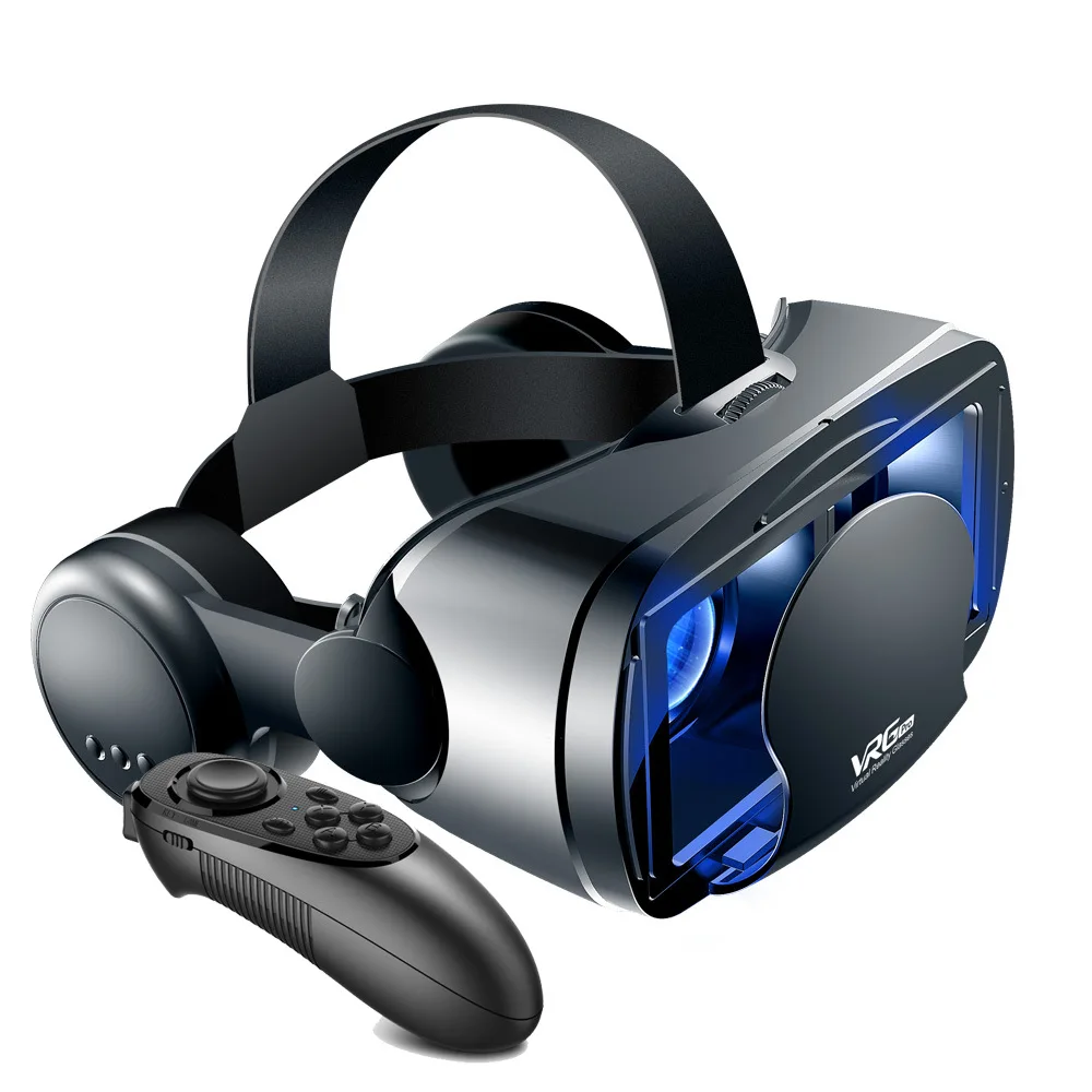 3D VR смарт-очки гарнитура Виртуальная реальность шлем смартфон полноэкранный