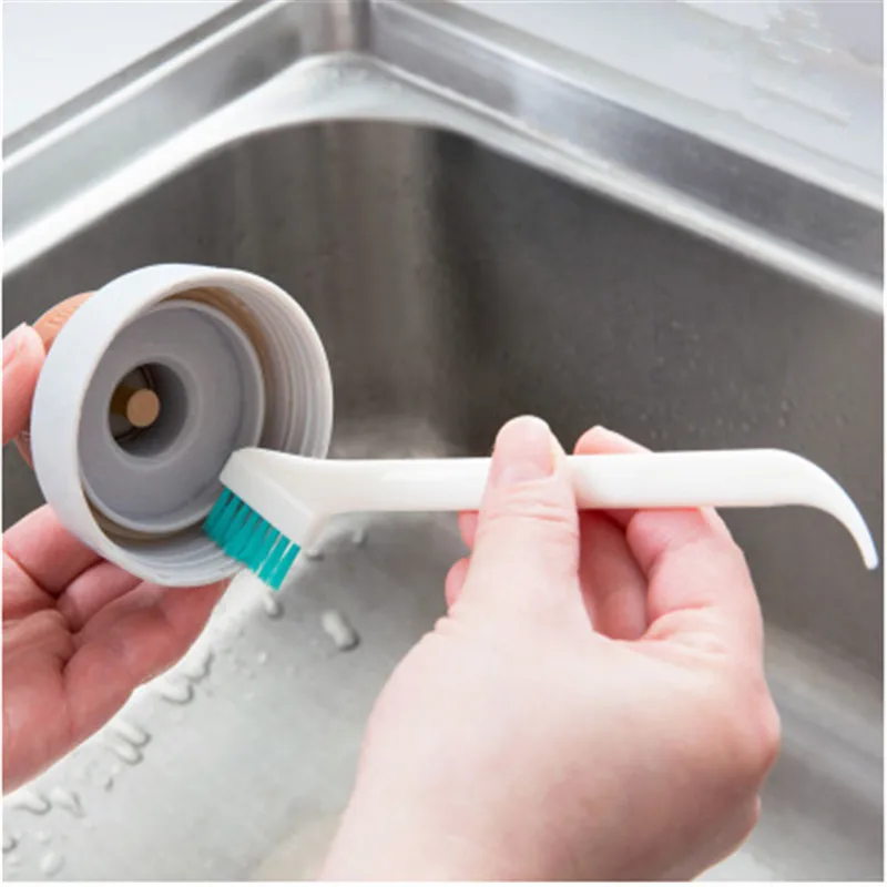 

2pcs/set Cleaning Narrow Brush Long Handle Portable Gap Clothes Baby Milk Bottle Gap Cleaning Brushes Household Kitchen Tools
