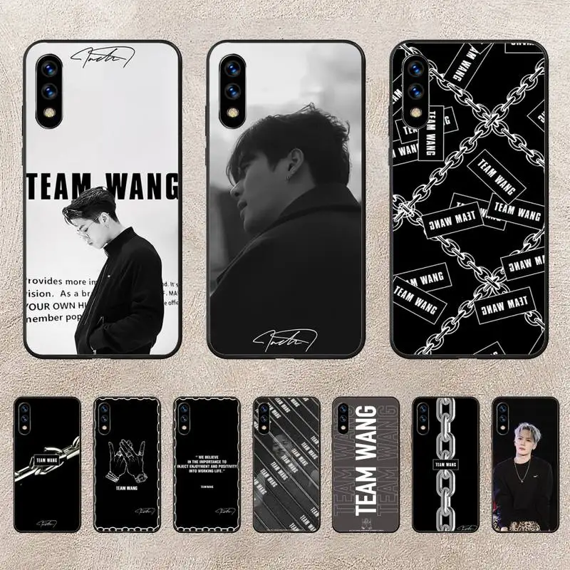 

Team Wang Jackson GOT7 Phone Case For Huawei G7 G8 P7 P8 P9 P10 P20 P30 Lite Mini Pro P Smart Plus Cove Fundas