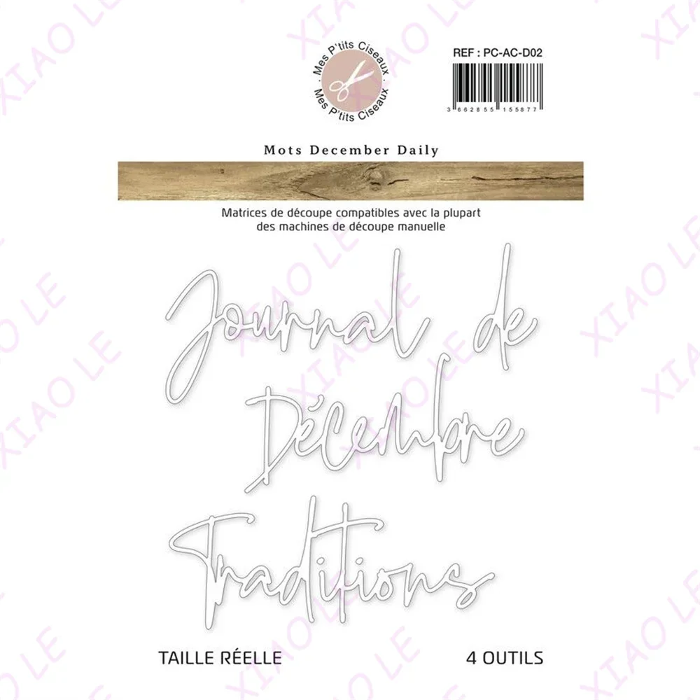 Merry Christmas Santa Family Metal Cutting Dies Clear Stamps Scrapbook Diary Decoration Embossing Cut Template DIY Greeting