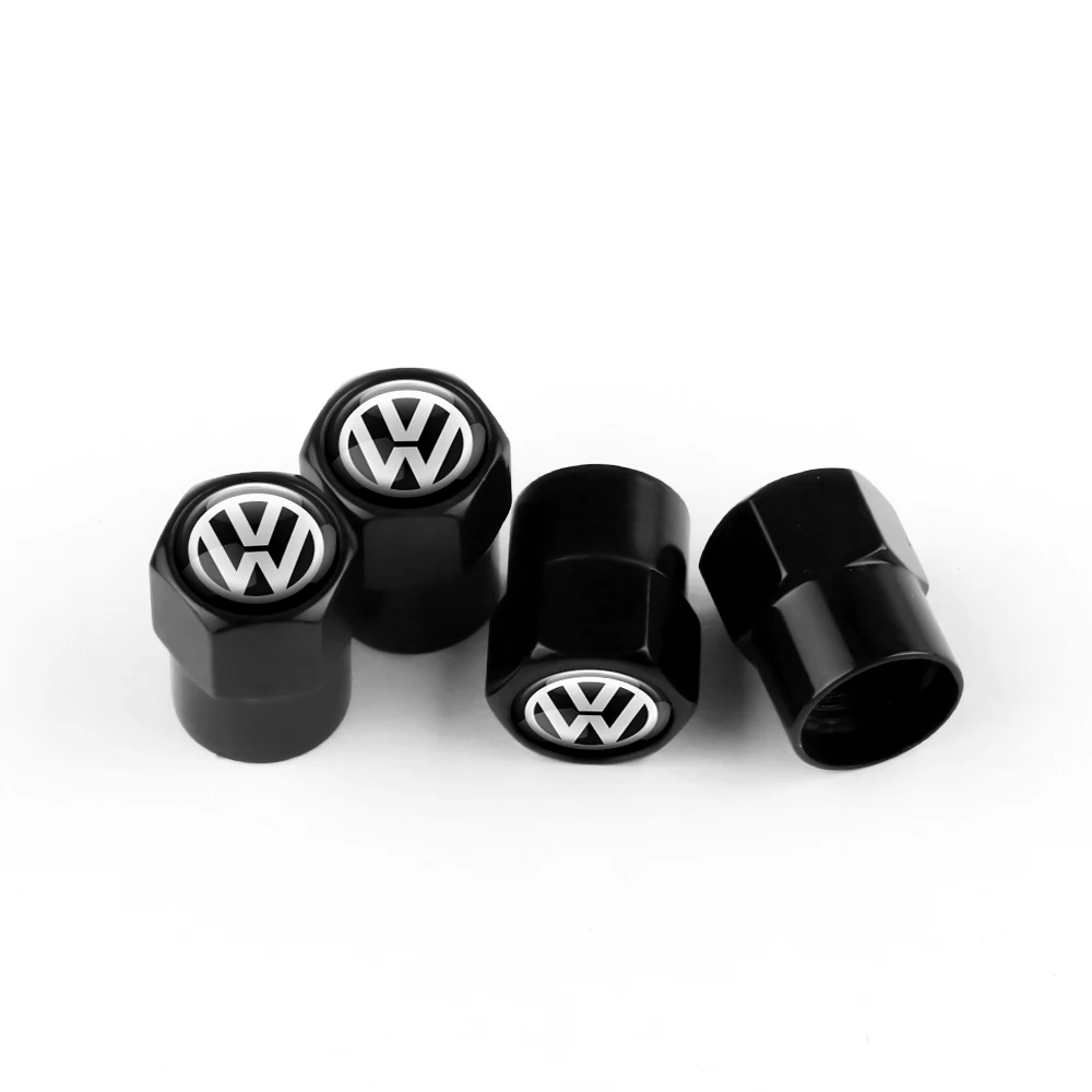 Фото Колпачки для ниппелей автомобильных шин с брелоком для ключей для Volkswagen VW Caddy Scirocco Beetle CC Touareg Golf Jetta Passat GTI №5
