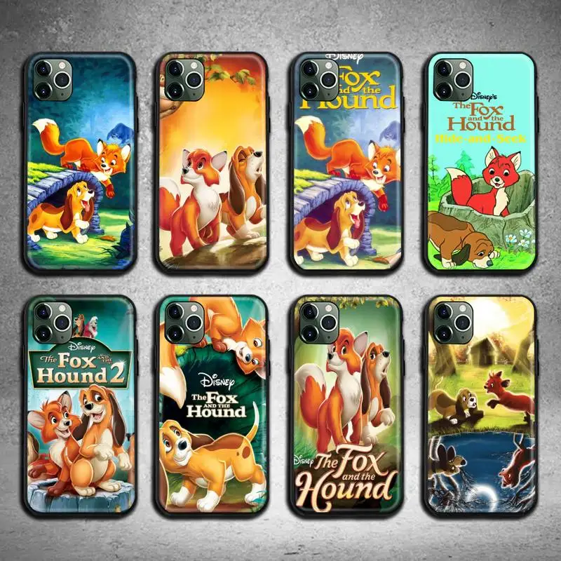 

Disney The Fox and the Hound Phone Case For iphone 13 12 11 Pro Max Mini XS Max 8 7 6 6S Plus X 5S SE 2020 XR cover