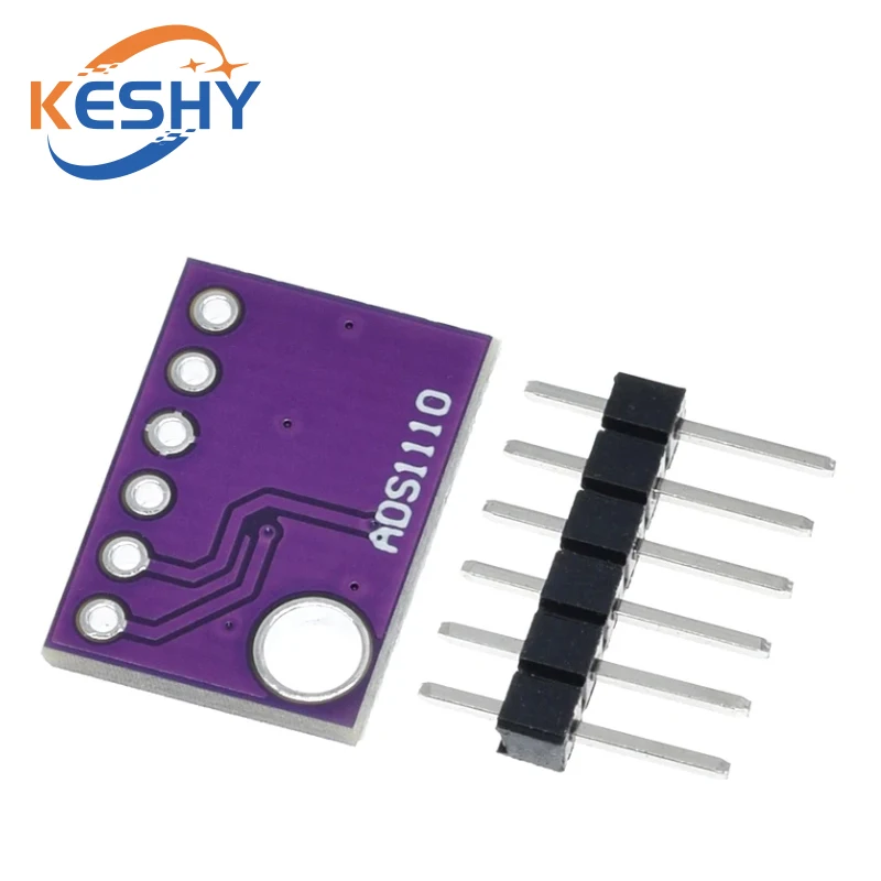 16-битный аналоговый/цифровой преобразователь AD ADS1110 обнаружение температуры