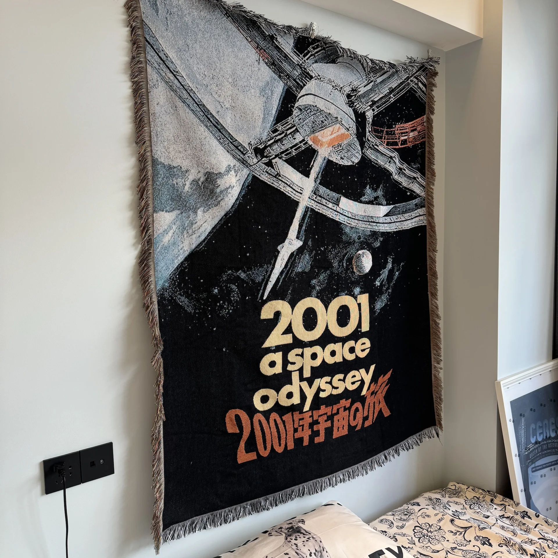 Новинка Хлопковое одеяло A Space Odysse покрывало для пикника и кемпинга сна отдыха