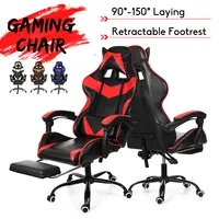 150Degrees Gaming Chair High Quality Computer Chair LOL Internet Racing Chair WCG Gaming Chair Office Chair Furniture Footrest