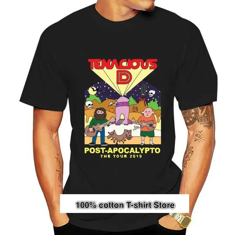 

Camiseta Tenacious D Post-Apocalypto Tour, talla S-4XL