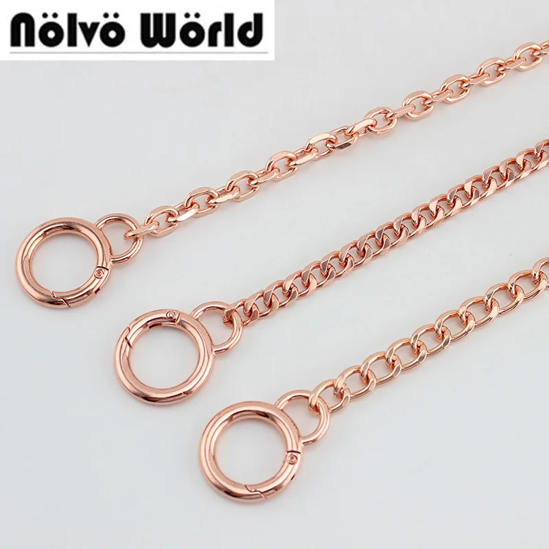 5 шт. цепочка из розового золота с лакированным покрытием двойное кольцо