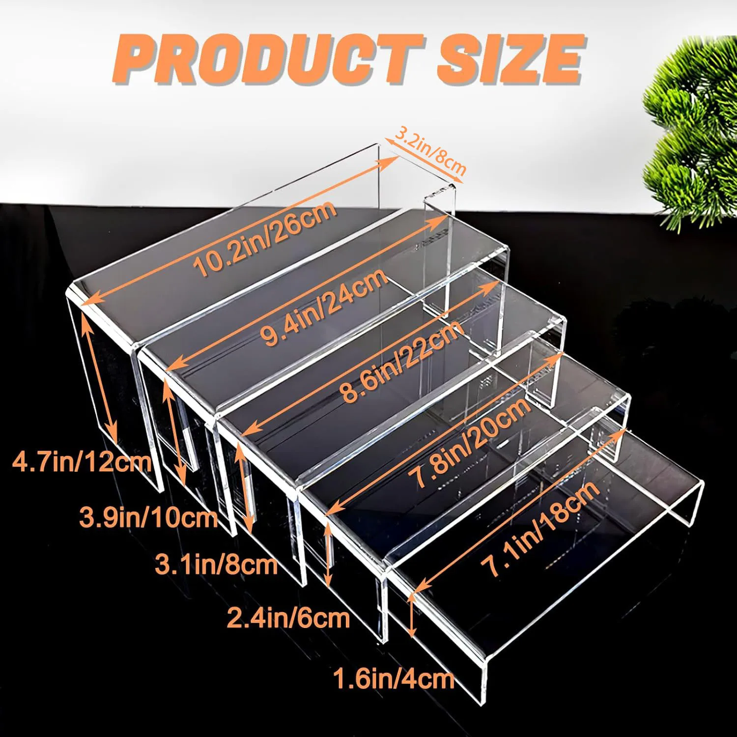 Прозрачные акриловые подставки для дисплея прозрачные выставки фигурок