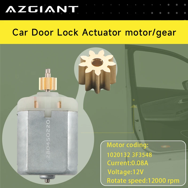 Привод для автомобильного дверного замка двигатель 1020132 передач 9T инструменты