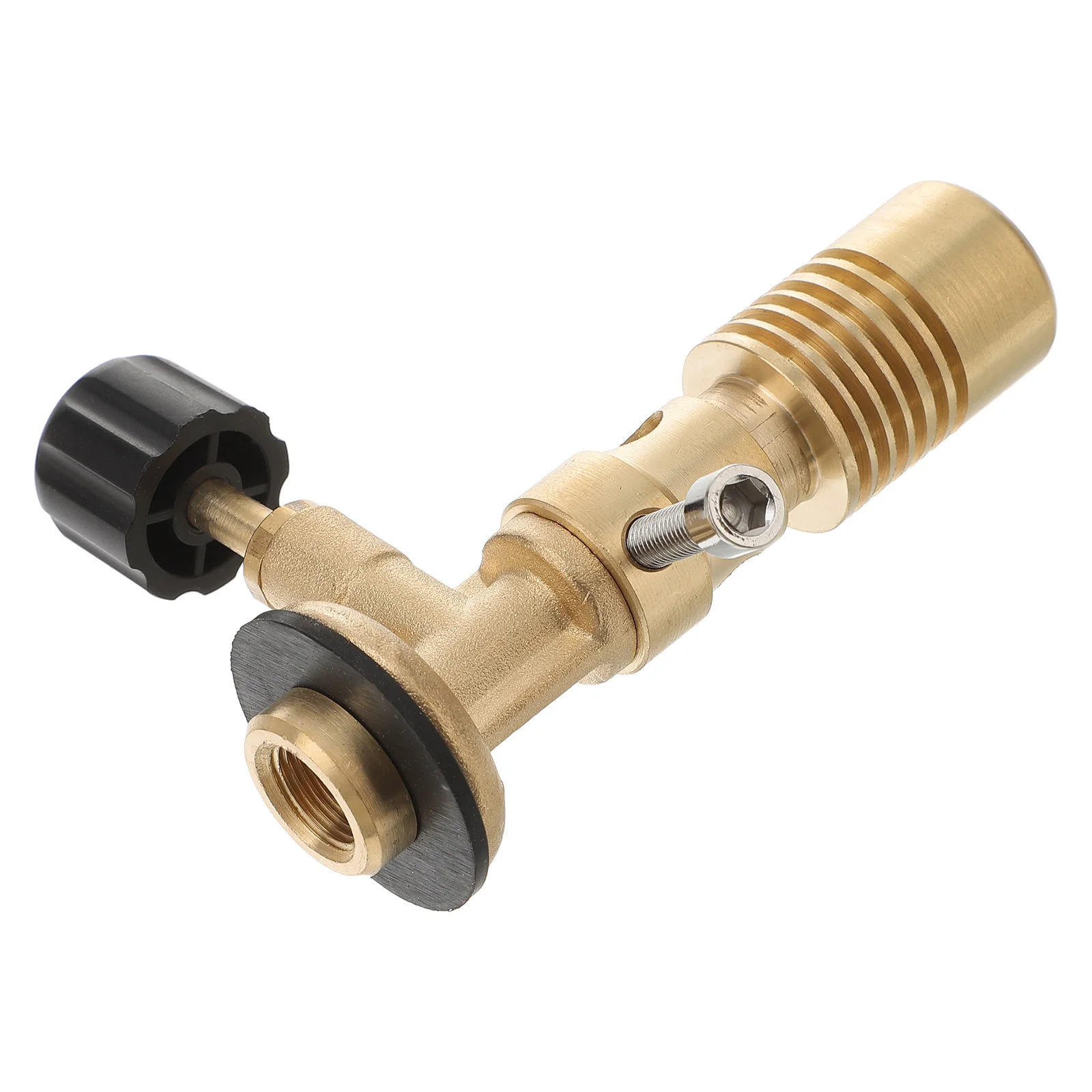 

Burner Bunsen Gas Head Adjustment Portable Accessory Laboratory Premium Camping Brass Heating Professional Propane Supply