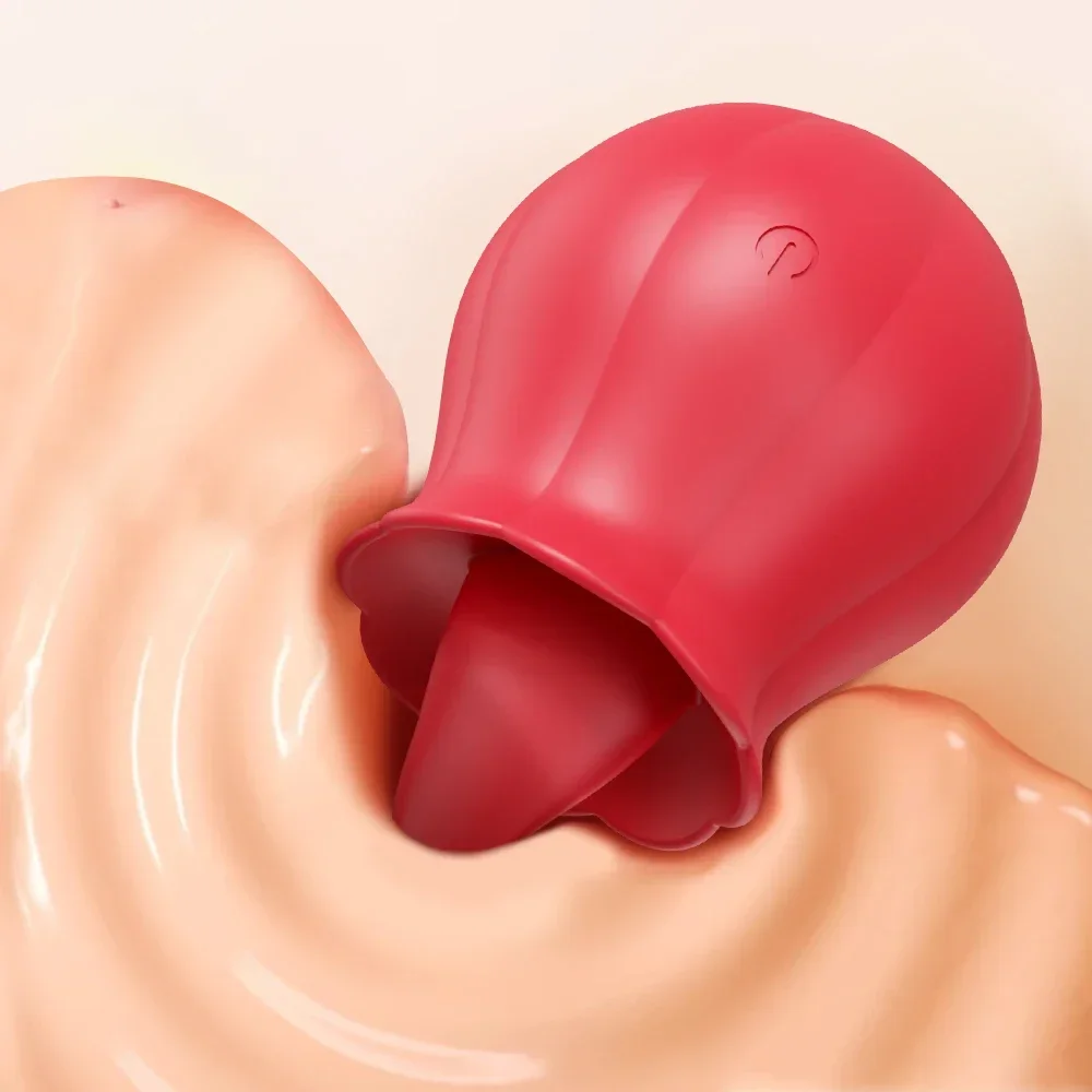 Мощный вибратор для лизания языка женский стимулятор клитора массажер женские