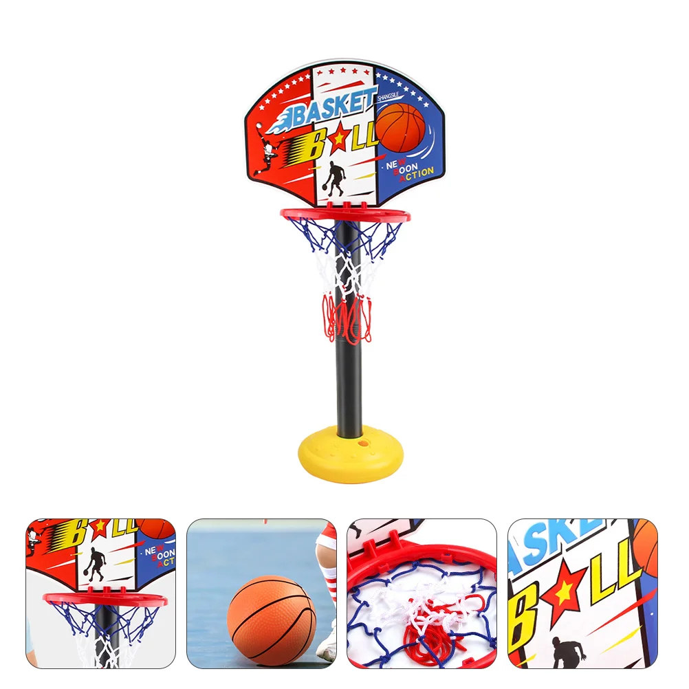 

Basketball Toy Throwing Kids Gameset Educational Activity Toysindoor Soccer Goal Childplaying Stand Playsetring Hoop