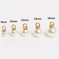 10pcspack imitation pearl pendant earring making abs pearl high quality beads handmade findings supplies jewelry accessories