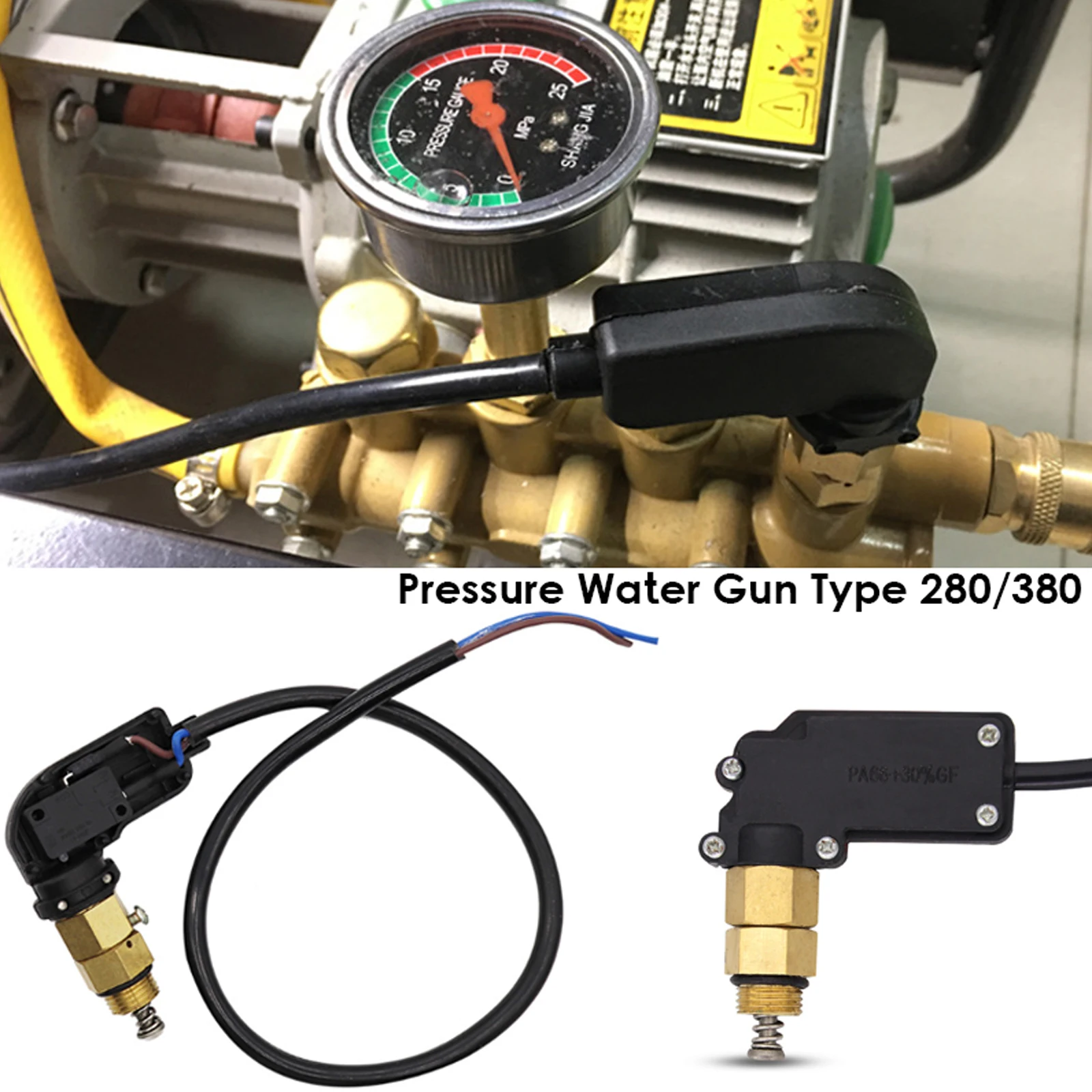 

Durable Micro Switch For High Pressure Water Gun Type 280/380