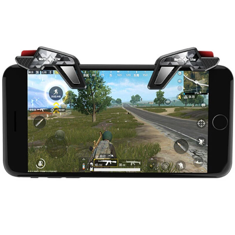 

Pubg Mobile Controller L1 R1 Phone Gamepad Trigger Fire Button Aim Key l1r1 Shooter Pubg Controller For iphone Android