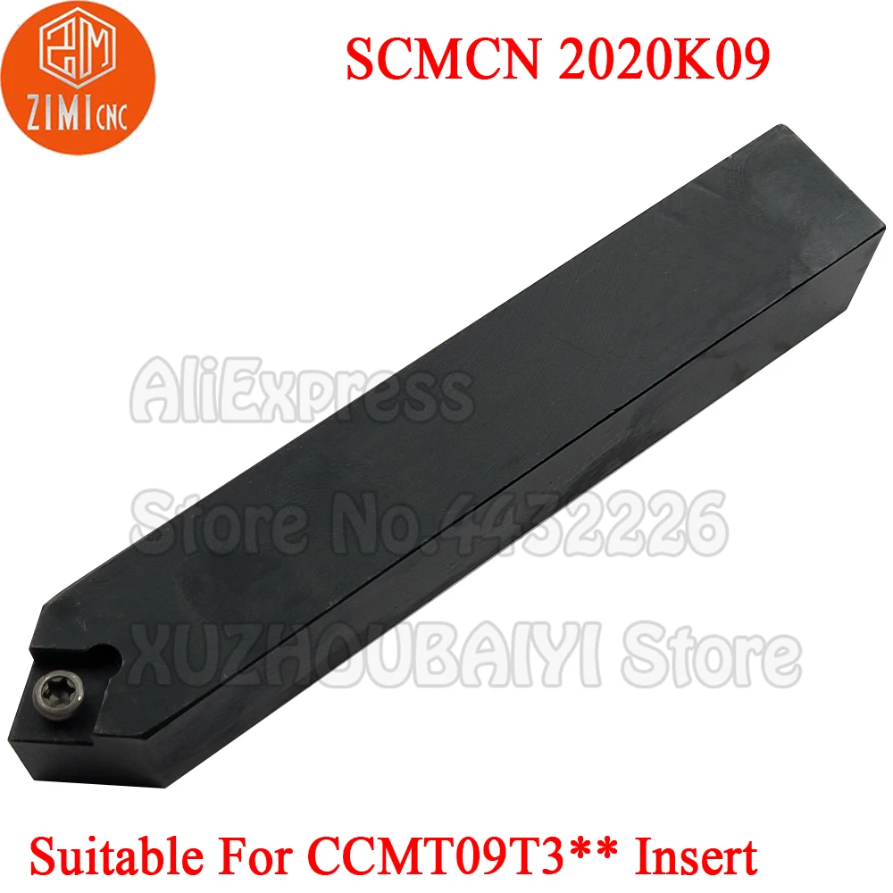 

1pc SCMCN 2020K09 SCMCN2020K09 CNC Turning Arbor Hole Lathe Cutter Bar Steel Toolholders External Boring Tool for CCMT09T3 Inser