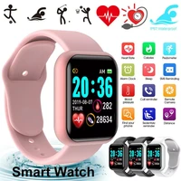 d20 smart digital watch women men with heart rate monitor pedometer remote control camera fitness tracker for ios android phones