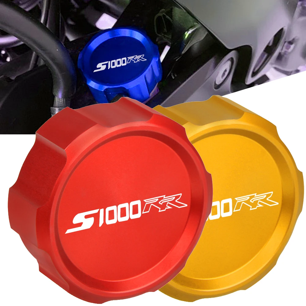 R 1150 RS 1150RS 2001 2002 2003 2004 2005 2006 Motorcycle CNC Rear Fuel Brake Fluid Reservoir Cap Oil Cups Cover For BMW R1150RS