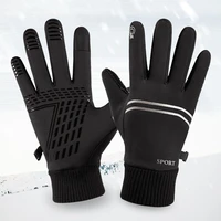 ski gloves winter hiking men women windproof cold waterproof warm outdoor riding hiking gloves moto winter autumn bike gloves